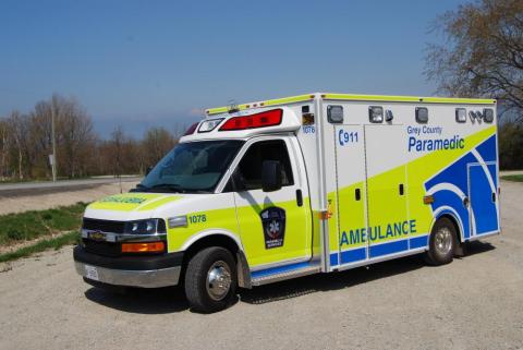 Grey County ambulance